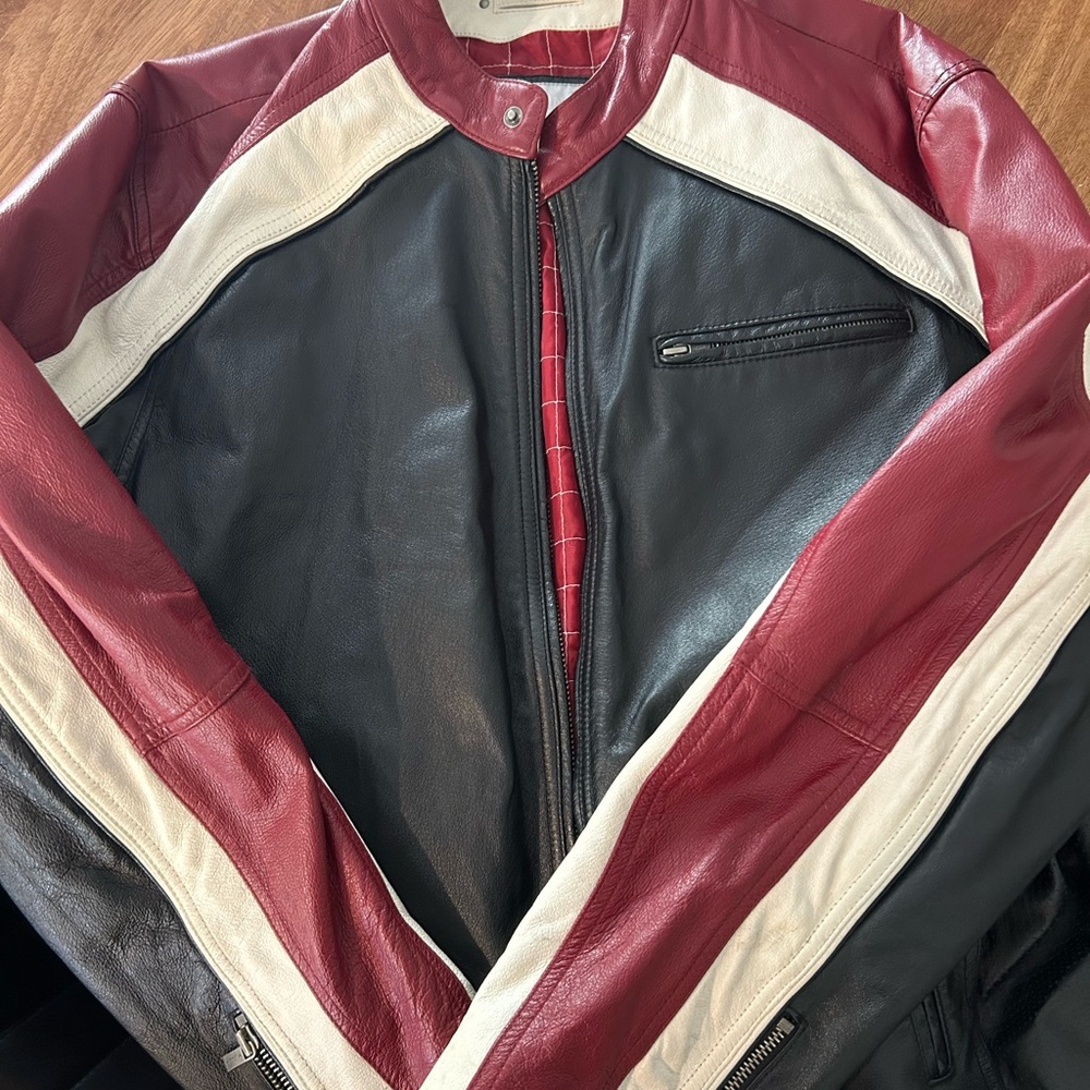 Leather jacket